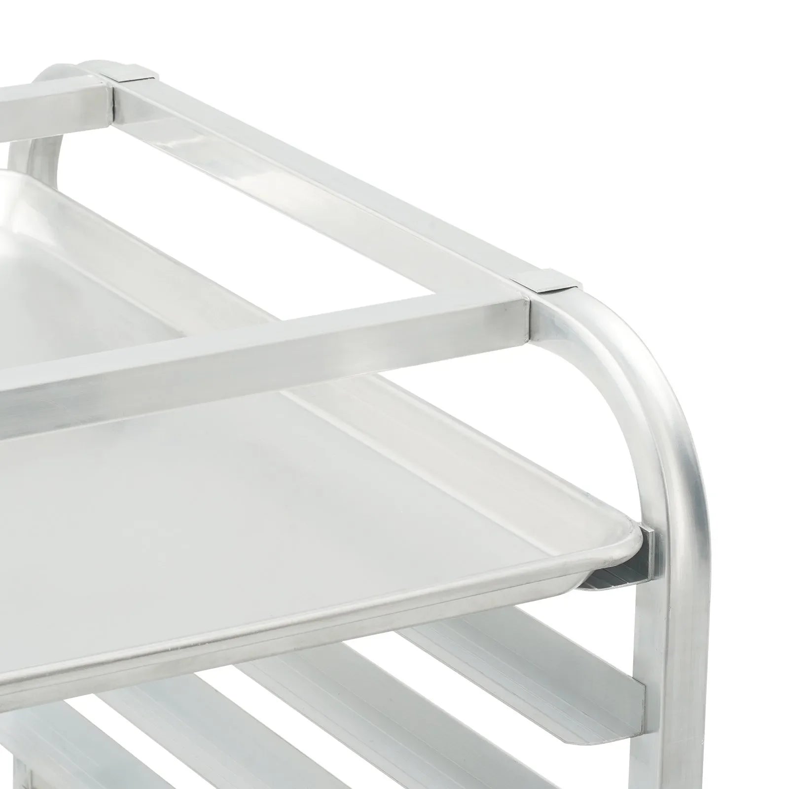 VEVOR Bun Pan Rack, 20-Tier Commercial Bakery Racks with Brake Wheels, Aluminum Racking Trolley Storage for Half & Full Sheet, Speed Rack For Kitchen Home, Bread Baking Equipment, 26\