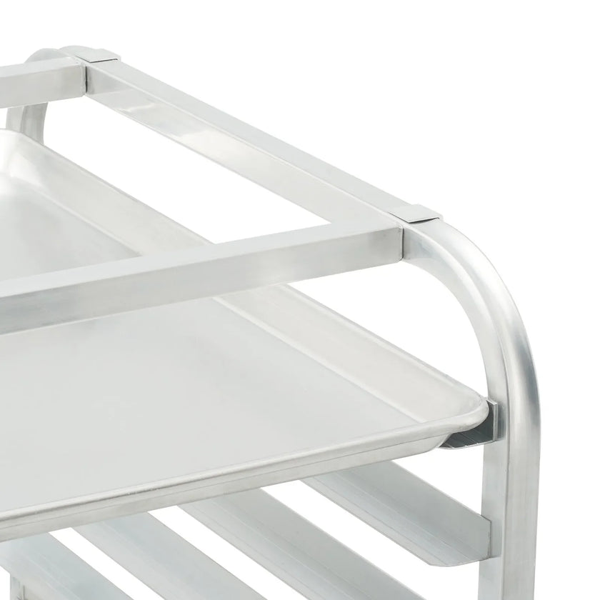 VEVOR Bun Pan Rack, 20-Tier Commercial Bakery Racks with Brake Wheels, Aluminum Racking Trolley Storage for Half & Full Sheet, Speed Rack For Kitchen Home, Bread Baking Equipment, 26\