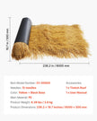 VEVOR Thatch Grass Roof Roll 1.6 x 19.7 ft Tiki Hut Bar Skirt Roof Party Décor