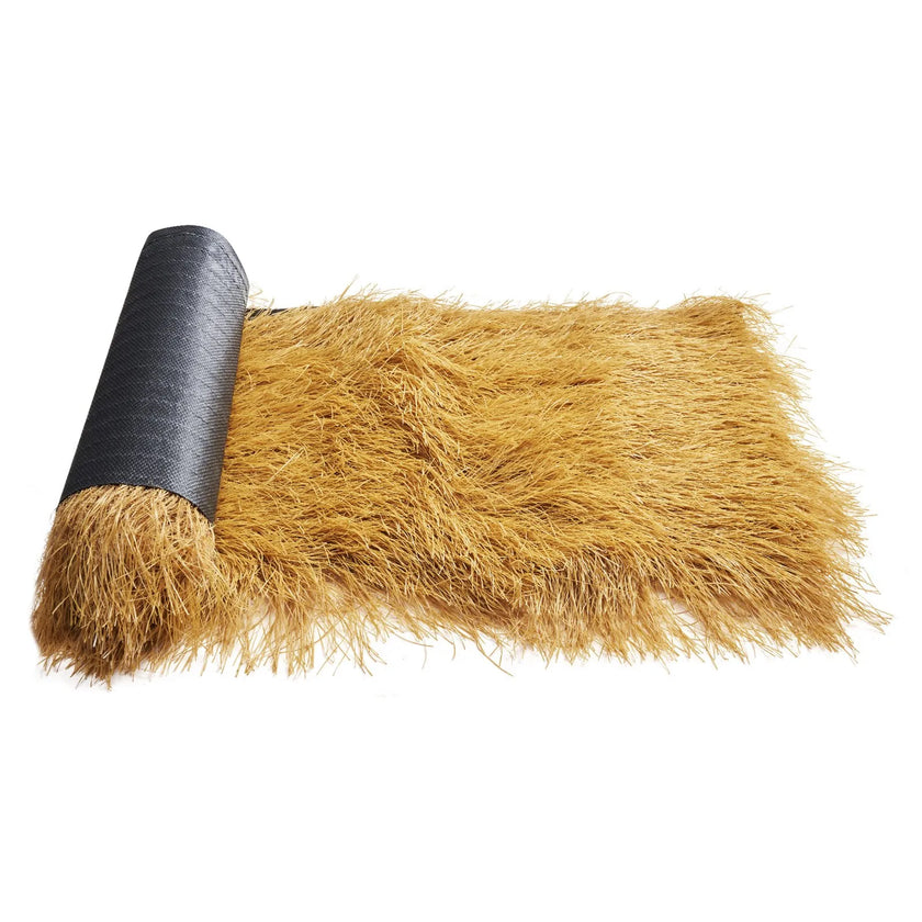 VEVOR Thatch Grass Roof Roll 1.6 x 19.7 ft Tiki Hut Bar Skirt Roof Party Décor