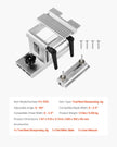 VEVOR Adjustable Tool Rest Sharpening Jig for 6