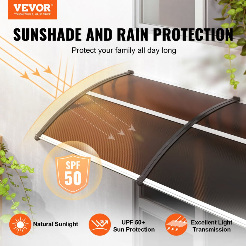 VEVOR Window Door Awning Canopy 40