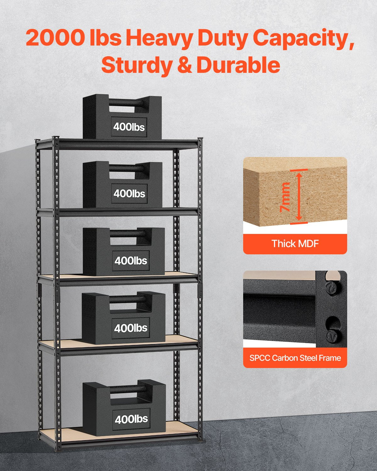 VEVOR Storage Shelves 16
