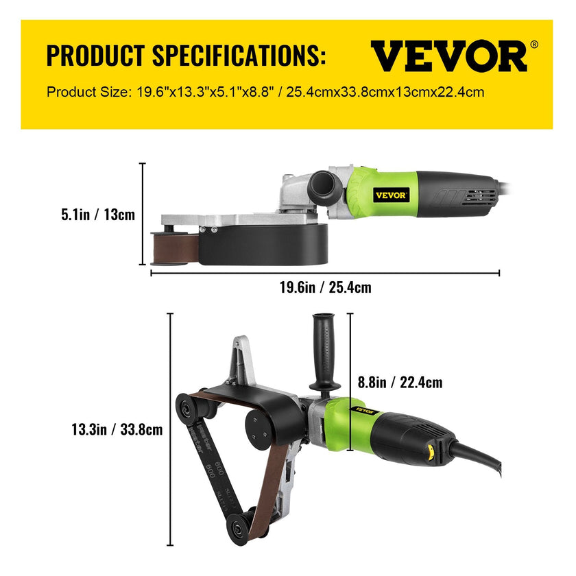 VEVOR Pipe Tube Polisher Sander 7\