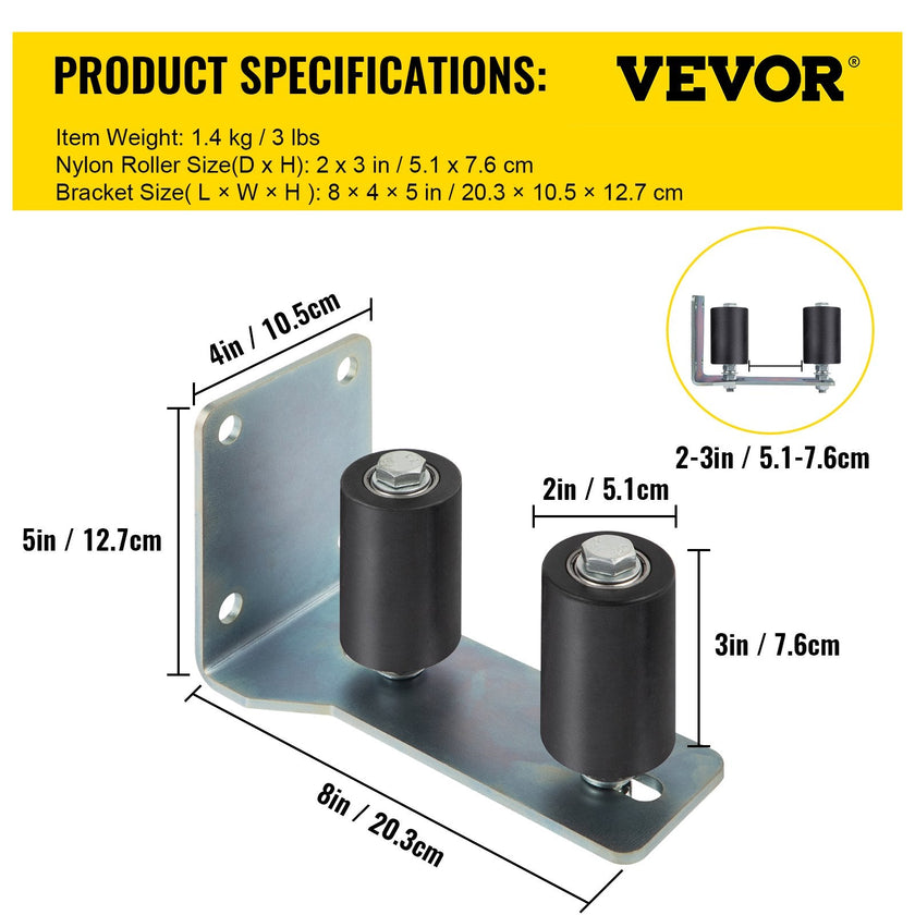 Slide Gate Guide Rollers 6