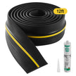 VEVOR Garage Door Threshold Seal Strip 12 FT Universal Bottom Waterproof PVC