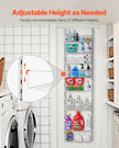 VEVOR 8-Tier Over the Door Pantry Organizer Hanging Storage Rack Adjustable