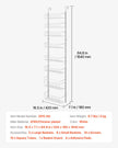 VEVOR 8-Tier Over the Door Pantry Organizer Hanging Storage Rack Adjustable