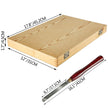 VEVOR Woodworking Lathe Chisel Set 8 Piece Set Lathe Chisel HSS Steel Blades Wood Turning Tools Wooden Case for Storage  for Wood Carving Root Carving Furniture Carving Lathes Red