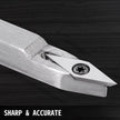 VEVOR Wood Turning Tools for Lathe 4 PCS Set, Carbide Lathe Tools with Diamond Shape, Round, Square Cutters, Turning Lathe Chisels with Comfortable Grip Handles Lathe Tools for Craft DIY Hobbyists