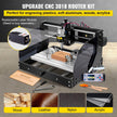 VEVOR CNC Router Machine 3018 CNC 3018-PRO 3 Axis PCB Milling Machine Wood Router Engraver GRBL Control DIY Engraving CNC Machine with Offline Controller and ER11 and 5mm Extension Rod(300x180x45mm)