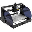 VEVOR CNC Router Machine 3018 CNC 3018-PRO 3 Axis PCB Milling Machine Wood Router Engraver GRBL Control DIY Engraving CNC Machine with Offline Controller and ER11 and 5mm Extension Rod(300x180x45mm)