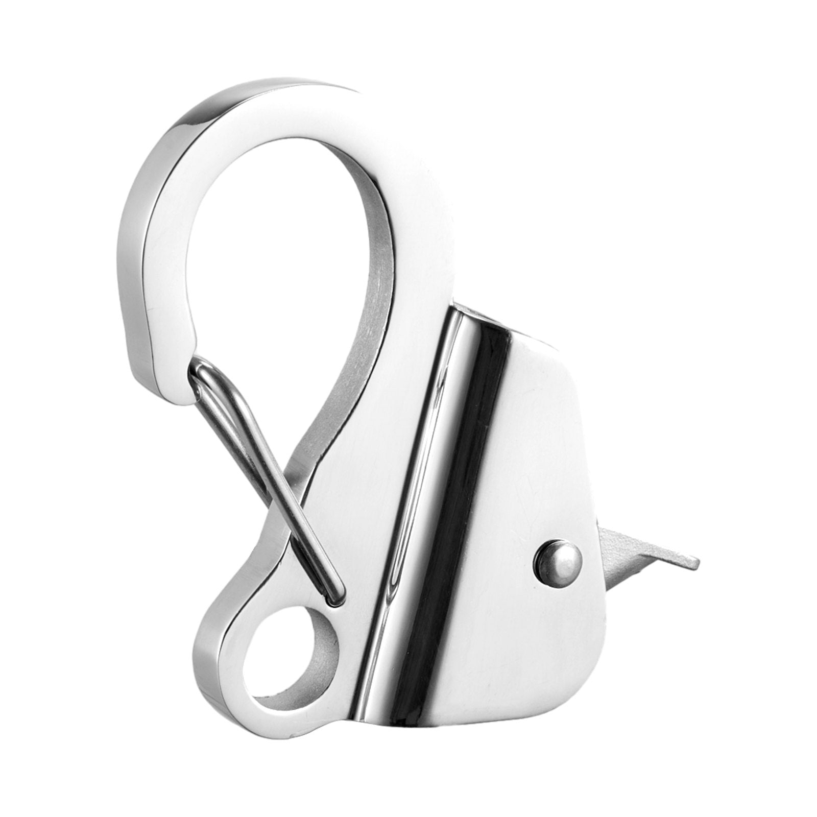 VEVOR Boat Anchor Hook, 304 Stainless Steel Slide Anchor, Knotless Anchor System with Quick Release, Boat Anchor Hook Clips for 3/8