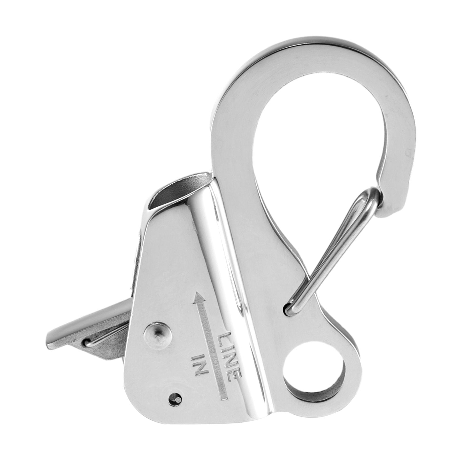 VEVOR Boat Anchor Hook, 304 Stainless Steel Slide Anchor, Knotless Anchor System with Quick Release, Boat Anchor Hook Clips for 3/8