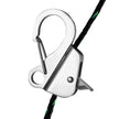 VEVOR Boat Anchor Hook, 304 Stainless Steel Slide Anchor, Knotless Anchor System with Quick Release, Boat Anchor Hook Clips for 3/8