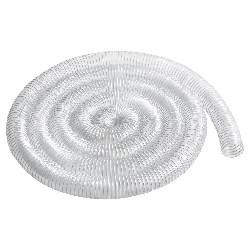 VEVOR 2.5'' x 20' Dust Collection Hose Thickened PVC Flexible Clear Hose