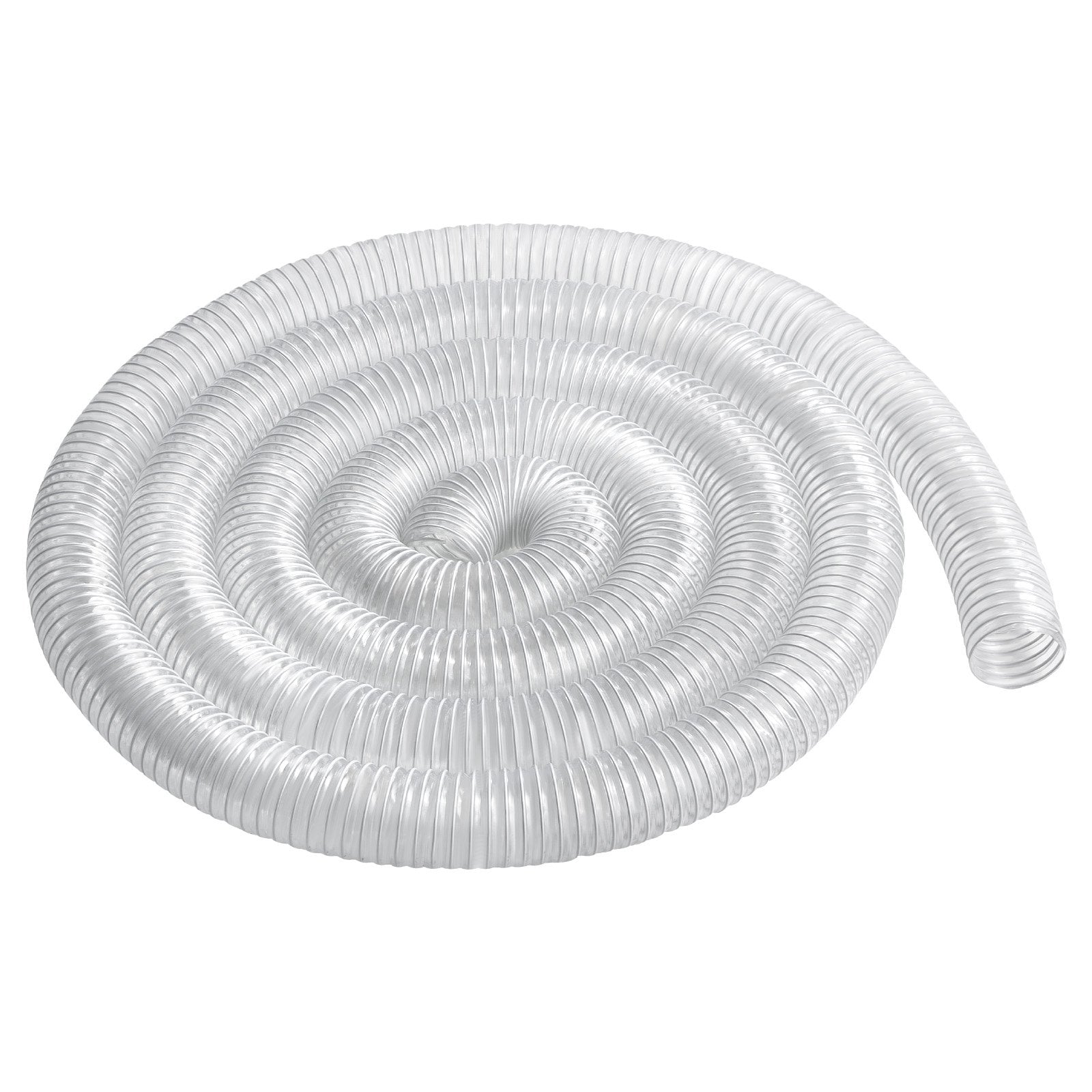 VEVOR 2.5'' x 20' Dust Collection Hose Thickened PVC Flexible Clear Hose
