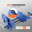 VEVOR Woodworking Vise, 13 inch Woodworking Bench Vise, Heavy-duty Cast Iron Vice for Workbench 10.6