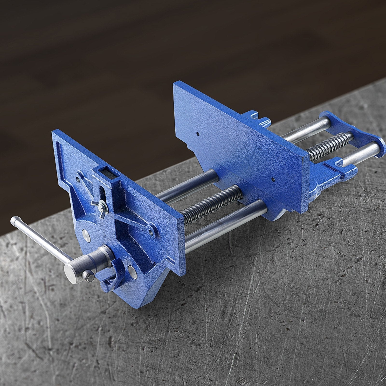VEVOR Woodworking Vise, 13 inch Woodworking Bench Vise, Heavy-duty Cast Iron Vice for Workbench 10.6