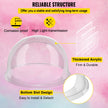 VEVOR 21 Inch Commercial Cotton Candy Machine Cover Bubble Shield Cotton Candy Cover for Cotton Candy Machine, Candy Floss Maker