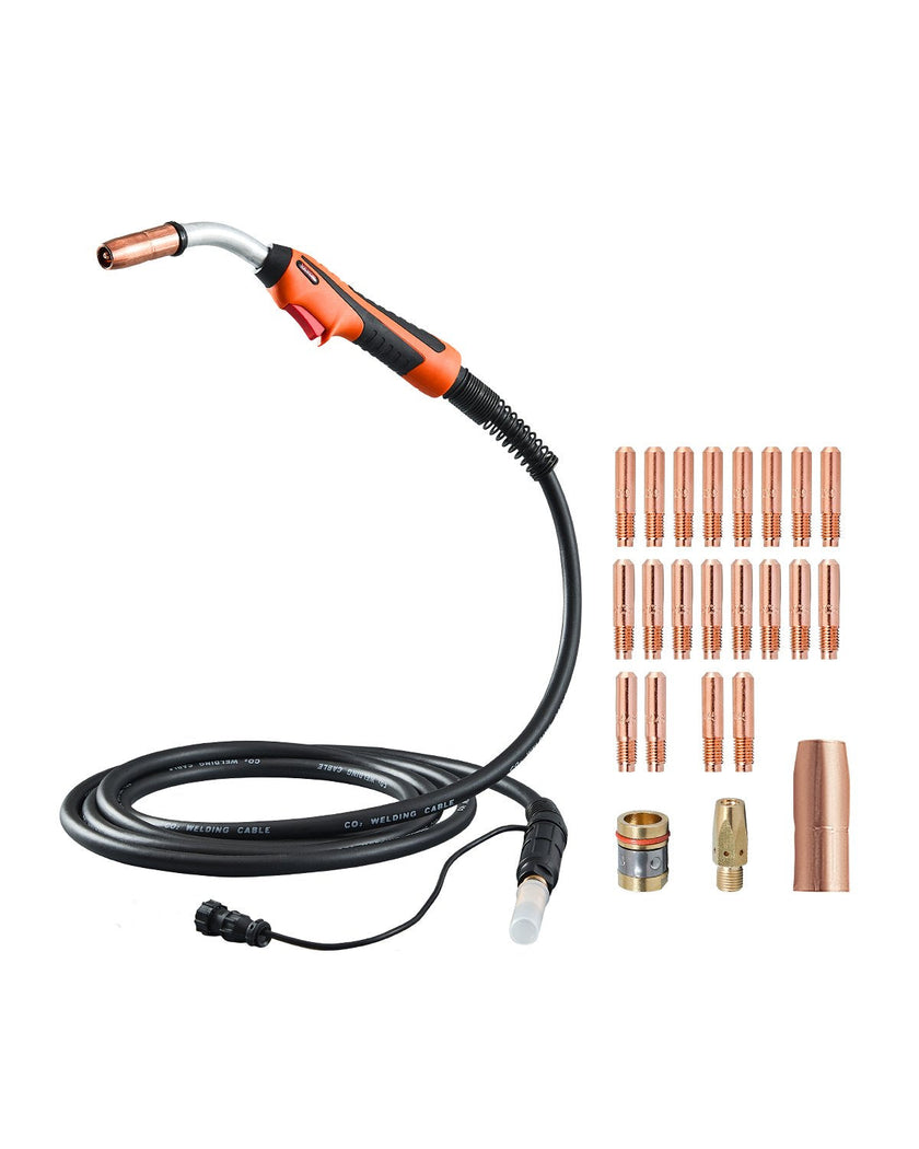 VEVOR 250Amp Mig Welding Gun with 15FT Cable for 0.030