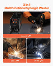 VEVOR MIG Welder 130Amp Mig Welding Machine 3-in-1 Flux Core MIG/Stick/Lift TIG