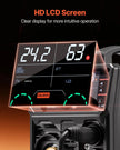 VEVOR MIG Welder 200A Welder Machine 4-in-1 Gas MIG/Flux Core MIG/Stick/Lift TIG