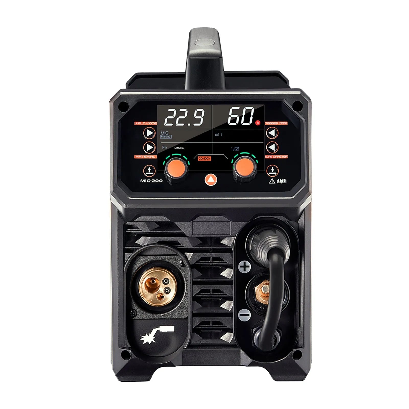 VEVOR MIG Welder 200A Welder Machine 4-in-1 Gas MIG/Flux Core MIG/Stick/Lift TIG