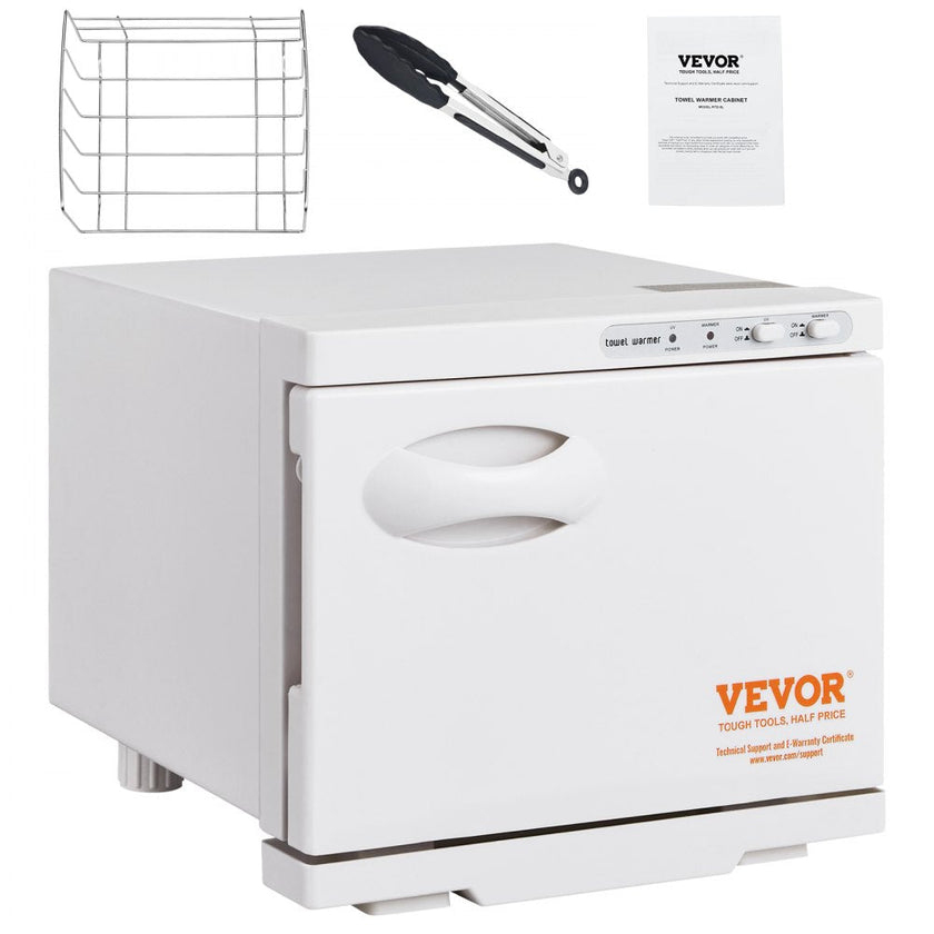 VEVOR Hot Towel Warmer, 8L Spa Hot Towel Warmer Cabinet, 2-in-1 Towel Warmer with Stainless Steel Rack, Holds up to 16 Towels, Quick All-round Heating for Facials, SPA, Massage, Salon, Bathroom,Beauty