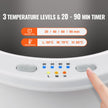 VEVOR Towel Warmer Bucket, 20L Large Towel Warmer for Bathroom, Auto Shut Off Towel Heater with 4-Level Timer Fits up to Two 40