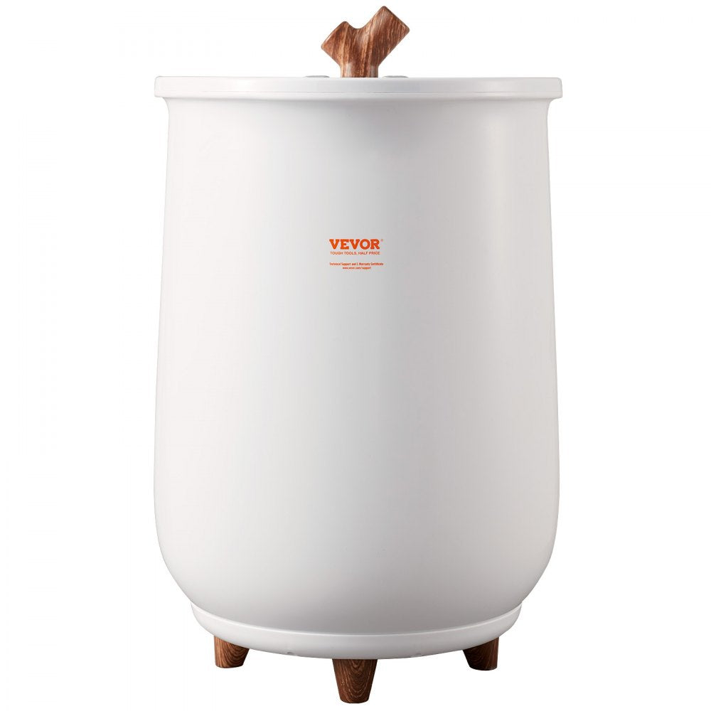 VEVOR Towel Warmer Bucket, 20L Large Towel Warmer for Bathroom, Auto Shut Off Towel Heater with 4-Level Timer Fits up to Two 40