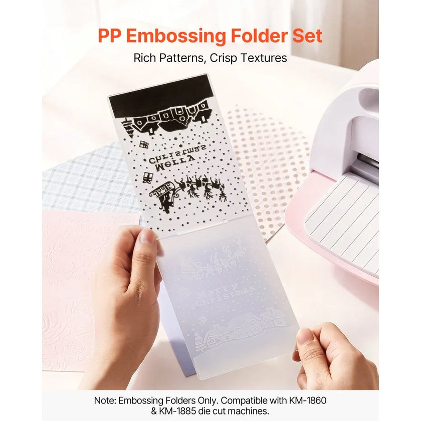 Embossing Folders Set, 15 Pieces 4.13
