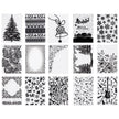 Embossing Folders Set, 15 Pieces 4.13