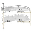 VEVOR 2 Tier Swing Right Blind Corner Cabinet Pull Out Soft Close Organizer