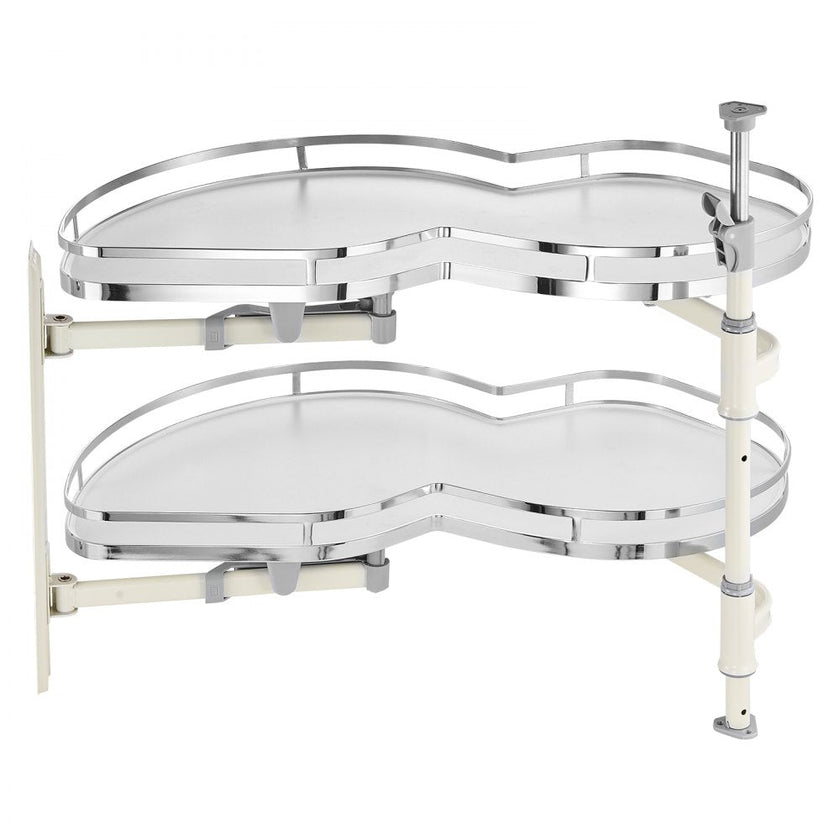 VEVOR 2 Tier Swing Left Blind Corner Cabinet Pull Out Soft Close Organizer
