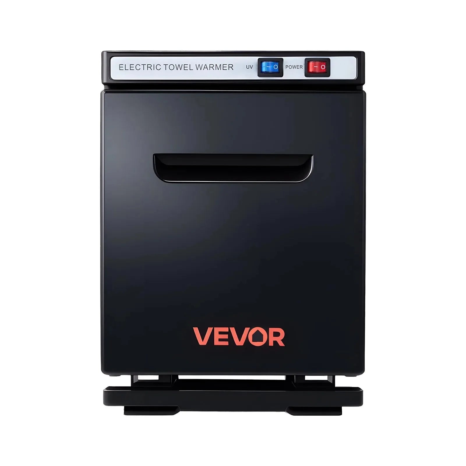 VEVOR Hot Towel Warmer, 1.1 gal Towel Cabinet with Rack & Clips, Holds 8–12 Towels, Portable Heating Cabinet for Spa, Barber, Massage, Salon, Black