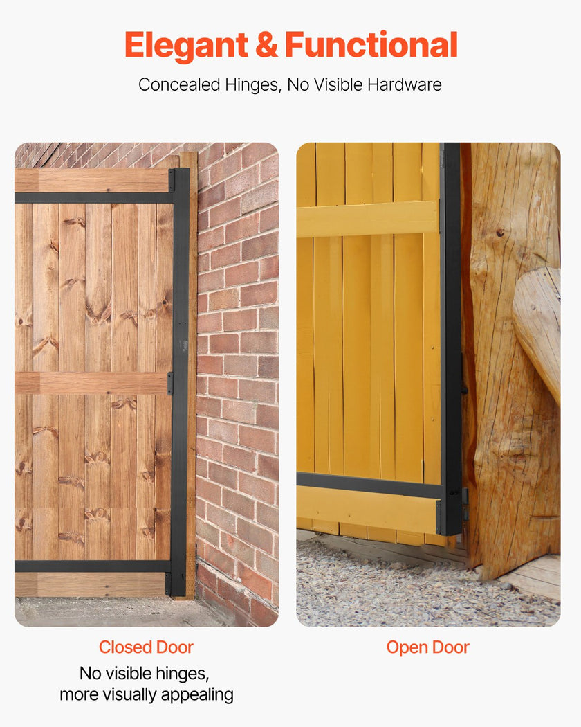 VEVOR Gate Building Kit Fits 36 to 60 in Wide Openings 6 to 7 ft High Fence