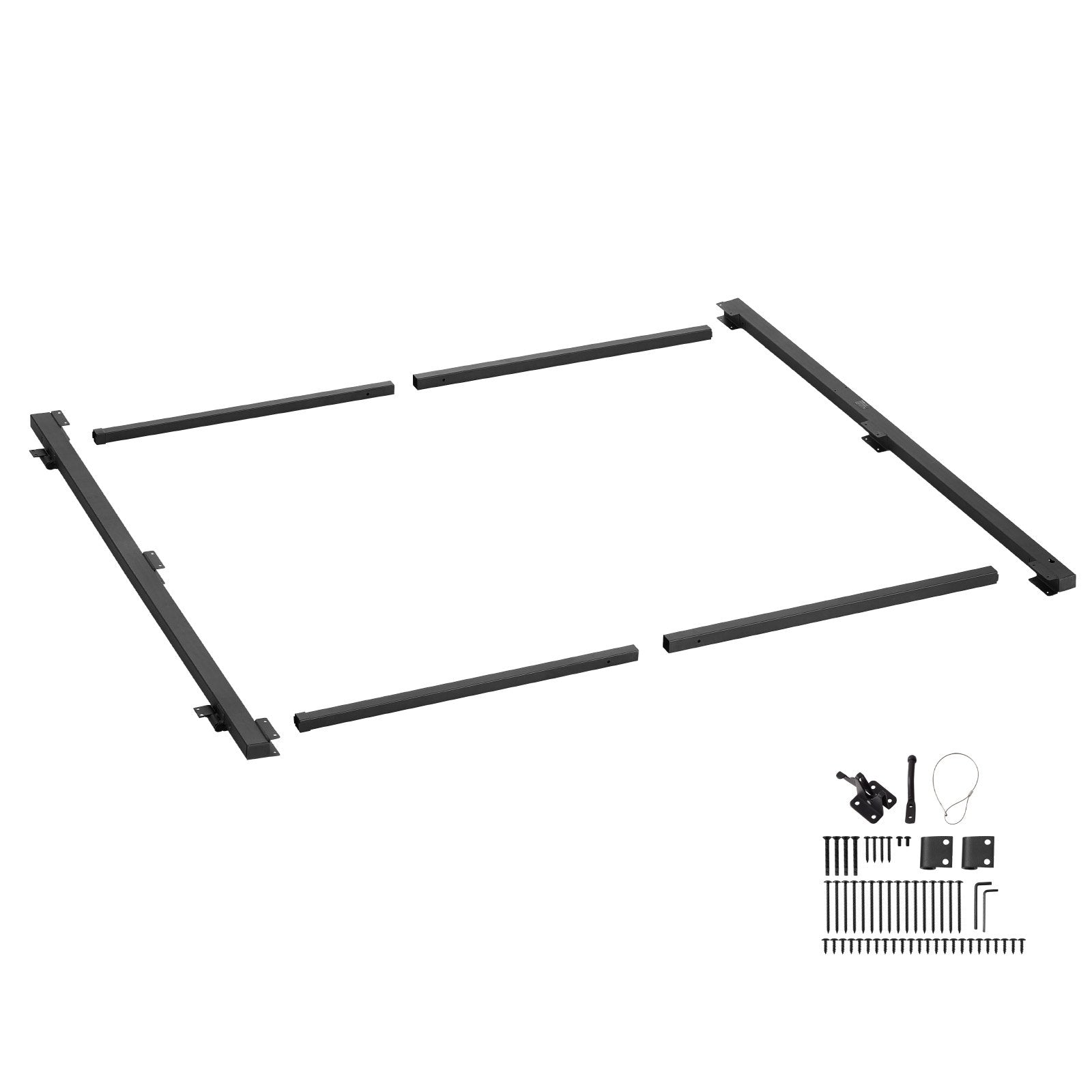 VEVOR Gate Building Kit Fits 36 to 60 in Wide Openings 6 to 7 ft High Fence