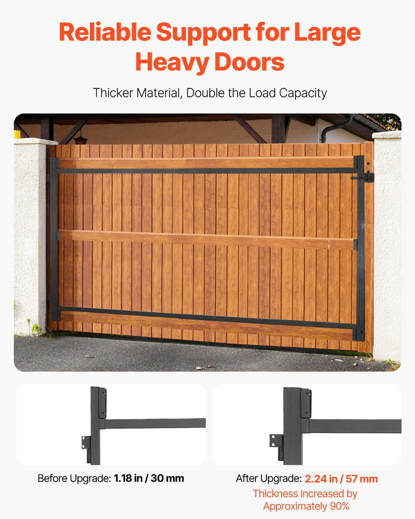 VEVOR Gate Building Kit Fits 60 to 96 in Wide Openings 4 to 5 ft High Fence