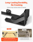 VEVOR Gate Corner Brace Bracket Anti Sag Gate Frame Hardware Kit Iron Black