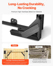 VEVOR Gate Corner Brace Bracket 2 Sets Anti Sag Gate Frame Hardware Kit Black