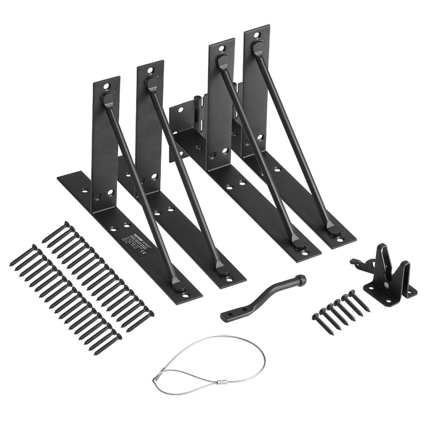 VEVOR Gate Corner Brace Bracket Anti Sag Gate Frame Hardware Kit for Stable Gate