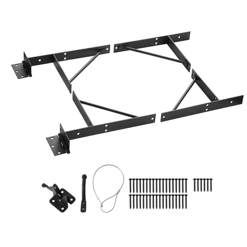 VEVOR Gate Corner Brace Bracket Anti Sag Gate Frame Hardware Kit for Stable Gate
