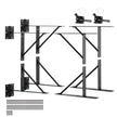 VEVOR Gate Corner Brace Bracket 2 Sets Anti Sag Gate Frame Hardware Kit Iron