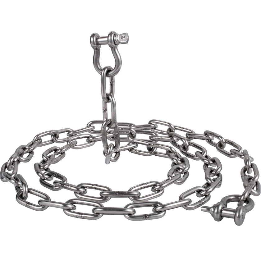 VEVOR Anchor Chain, 10 ft x 5/16 in Stainless Steel Chain, 3/8