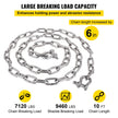 VEVOR Anchor Chain, 10 ft x 5/16 in Stainless Steel Chain, 3/8