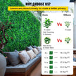 VEVOR Artificial Boxwood Panels, 6 PCS 20