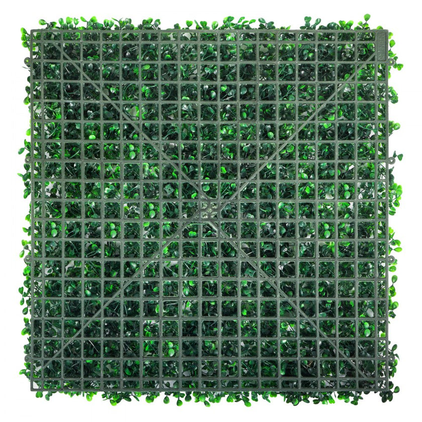 VEVOR Artificial Boxwood Panel UV 12pcs Boxwood Hedge Wall Panels Artificial Grass Backdrop Wall 20X20