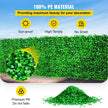 VEVOR Artificial Boxwood Panel UV 4pcs Boxwood Hedge Wall Panels Artificial Grass Backdrop Wall 24X16