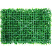 VEVOR Artificial Boxwood Panel UV 4pcs Boxwood Hedge Wall Panels Artificial Grass Backdrop Wall 24X16